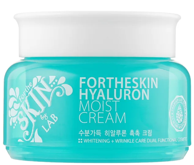 Крем для обличчя Fortheskin hyaluron moist зволожувальний з гіалуроновою кислотою 100 мл