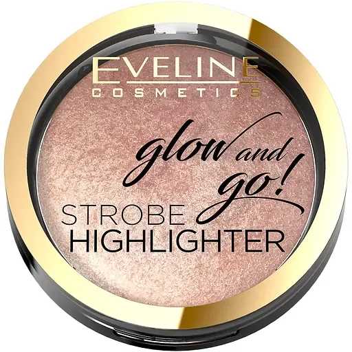 Хайлайтер Eveline Glow and Go №02 Gentle Gold запечений 8.5 г (LMKGLOWR02)