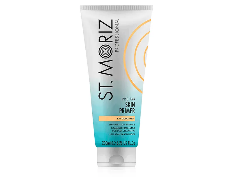 Відлущуючий скраб для тіла St. Moriz Professional Pre-Tan Exfoliating Skin Primer, 200мл