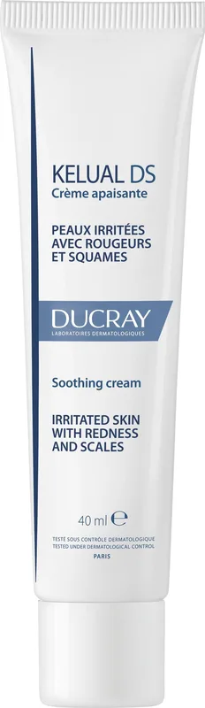 Крем Ducray Kelual DS Squamo-Reducing Soothing Cream для усунення лущення 40 мл