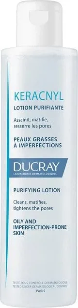 Лосьйон для обличчя Ducray Keracnyl очищувальний 200 мл