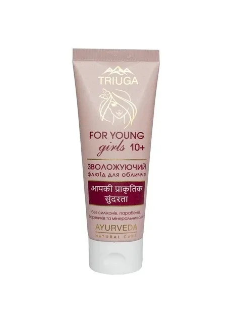 Флюїд для обличчя зволожувальний Triuga FOR YOUNG girls 75 мл Triuga Herbal (297222805)