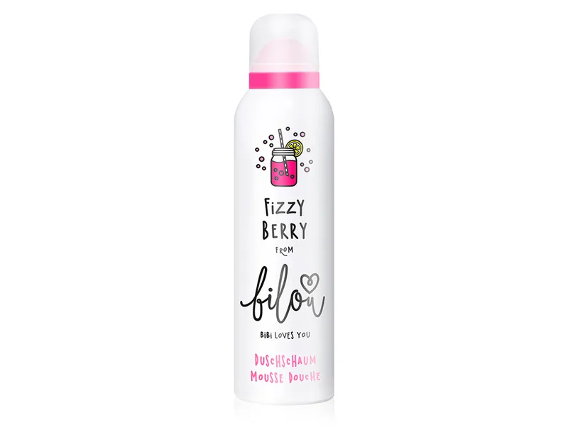 Пінка для душу «Ігристі ягоди» Bilou Fizzy Berry Shower Foam, 200мл