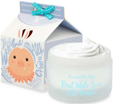 Крем для обличчя освітлюючий Elizavecca Milky Piggy Real White Time Milk Cream