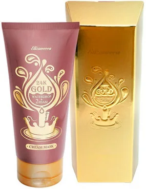 Крем-маска для обличчя з 24-каратним золотом Elizavecca Face Care 24k Gold Cream Mask