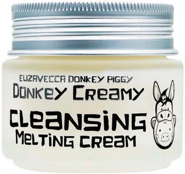 Очищуюче масло-крем для зняття макіяжу Elizavecca Donkey Creamy Cleansing Melting Cream