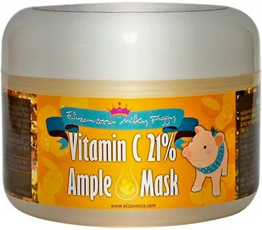 Маска для обличчя з вітаміном C розігріваюча Elizavecca Milky Piggy Vitamin C 21% Ample Mask