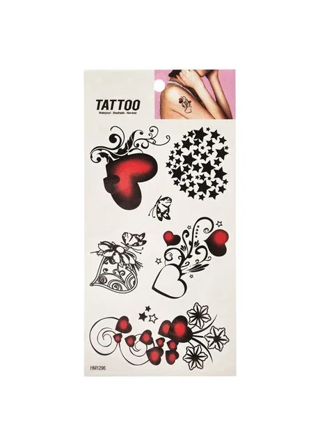 Тимчасове татуювання "Серця Tattoo" 1020-HM1296 Bambi (344447714)