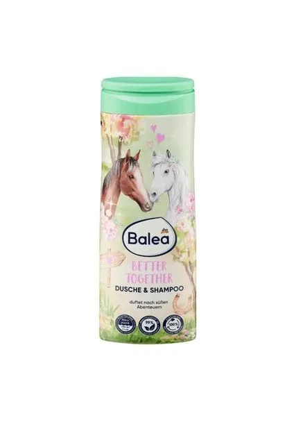Шампунь та гель для душу 2в1 Kids Better Together 300 мл Balea (393341058)