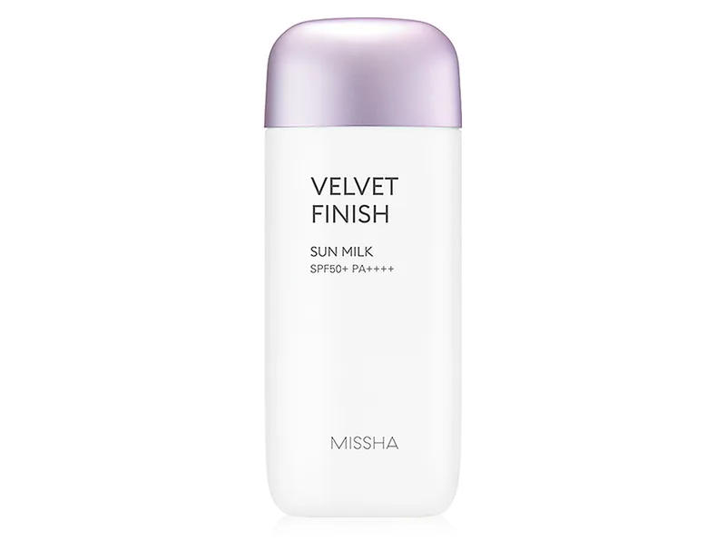 Матуюче сонцезахисне молочко для обличчя Missha All Around Safe Block Velvet Finish Sun Milk SPF 50+, 70мл