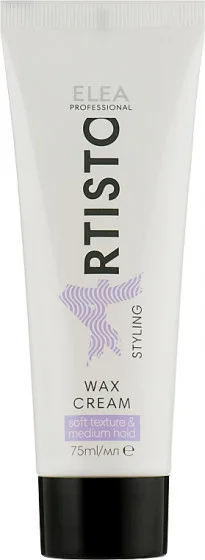 Elea Professional Artisto Styling Wax Cream - Крем-віск середньої фіксації для укладання волосся
