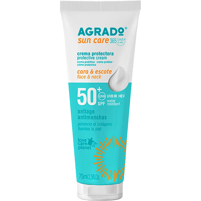 Крем Agrado (Аградо) сонцезахисний для обличчя SPF50+ 75 мл