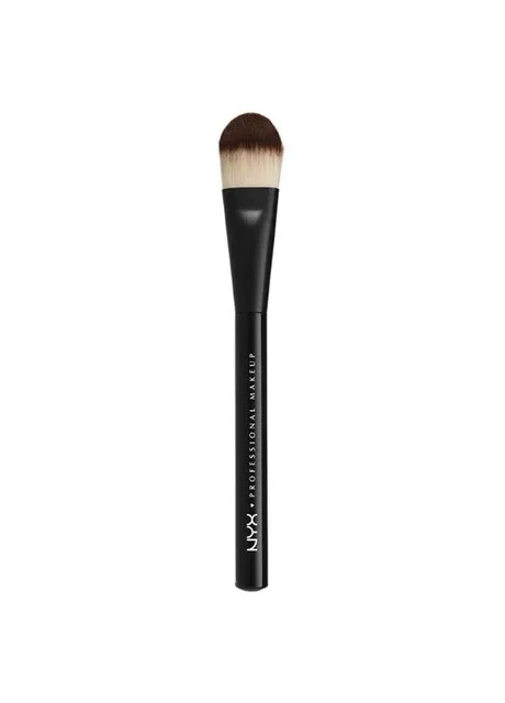 Професійний пензлик для рідких тональних основ Pro Flat Foundation Brush Nyx (300091256)