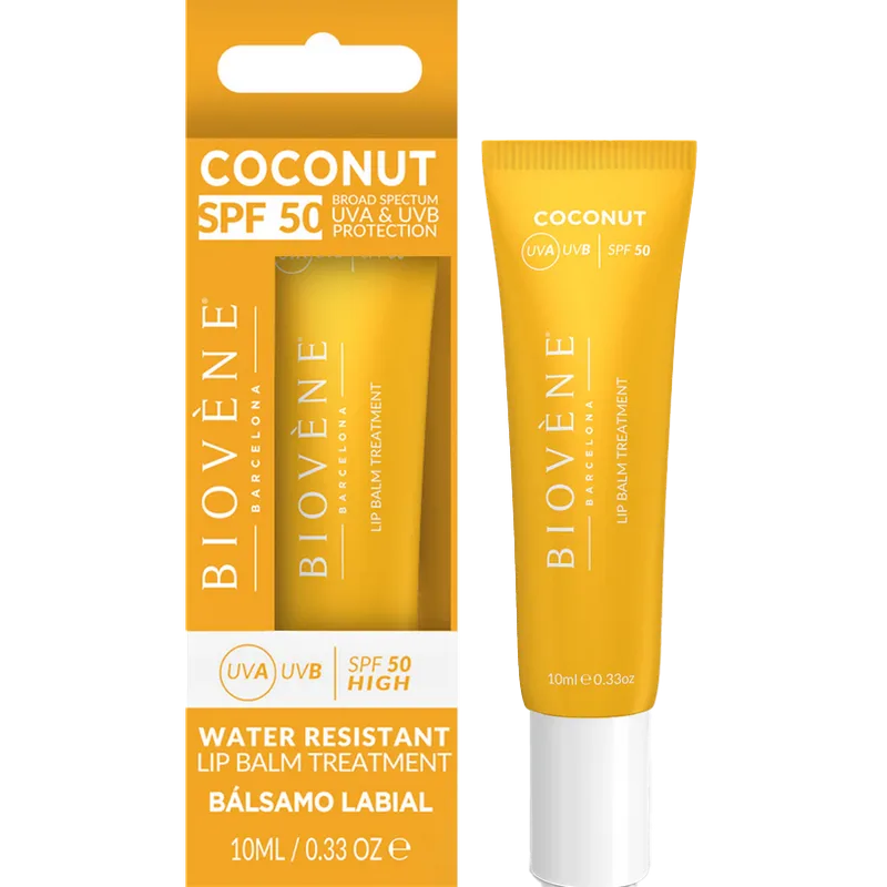 Бальзам Biovene (Біовен) для губ зволожуючий Кокос SPF50 10 мл