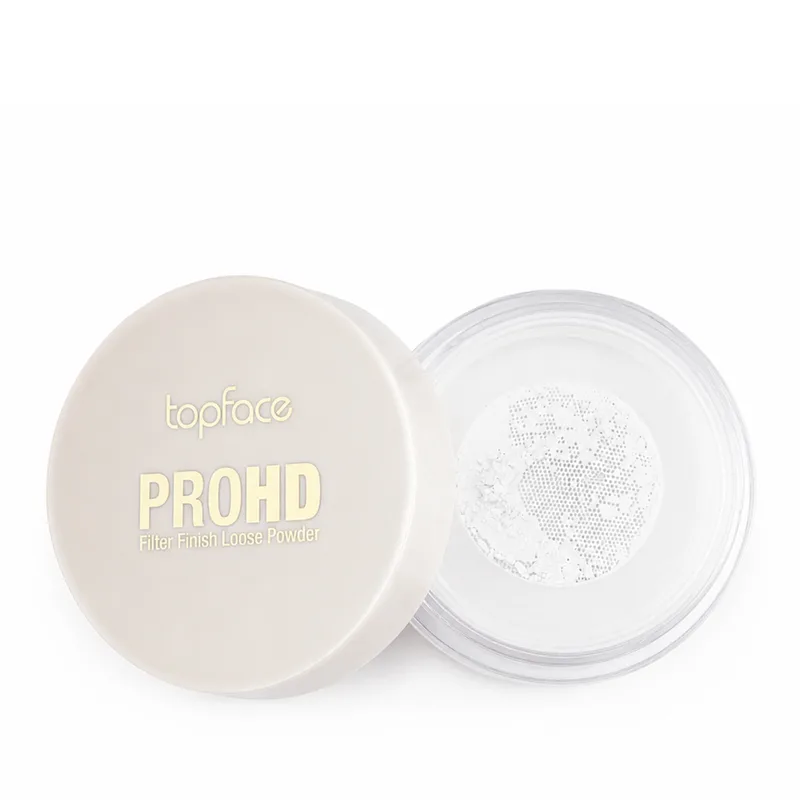 Пудра косметична розсипчаста TopFace PROHD Filter Finish PT273 001 Frosted Sugar прозора