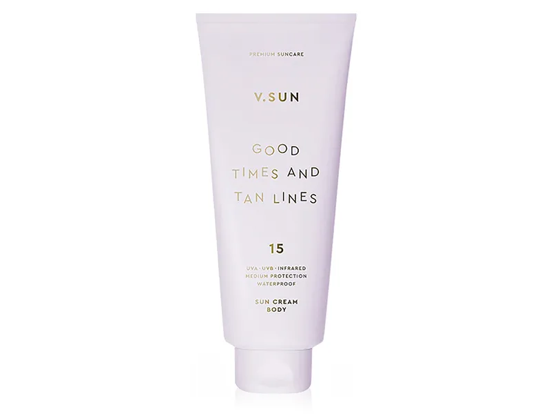 Сонцезахисний крем для тіла V.SUN Sun Cream Body SPF 15, 200мл