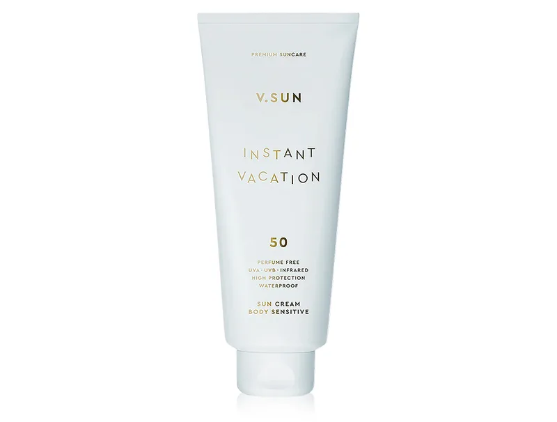 Сонцезахисний крем для тіла V.SUN Sun Cream Body Sensitive Perfume Free SPF 50, 200мл