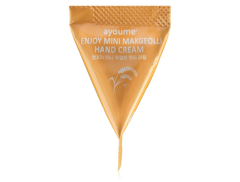 Крем для рук з екстрактом макколі Ayoume Enjoy Mini Makgeolli Hand Cream