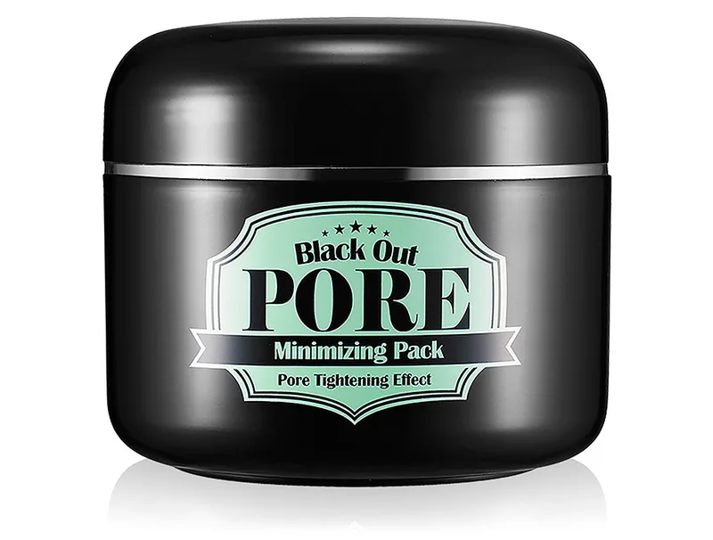 Маска з деревним вугіллям для очищення та звуження пор Secret Key Black Out Pore Minimizing Pack, 100г