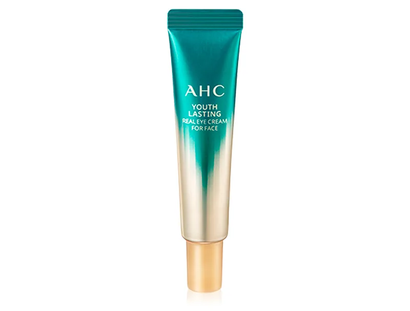 Омолоджуючий крем для повік та обличчя з 9 видами колагену AHC Youth Lasting Real Eye Cream For Face