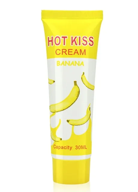 Лубрикант Hot Kiss Банан на водній основі Langsha