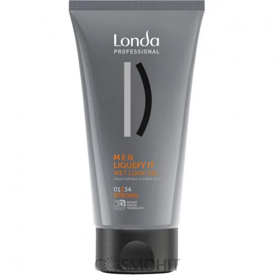 Londa Professional Liquefy It - Гель-блиск з ефектом мокрого волосся сильної фіксації