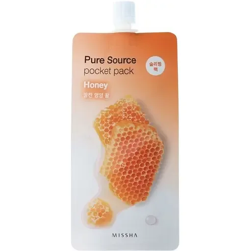 Маска нічна Missha Pure Source Pocket Pack з екстрактом меду 10 мл