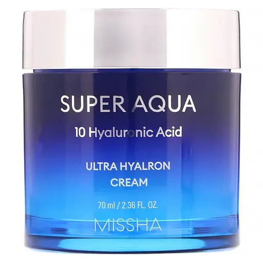 Зволожуючий крем, 70 мл Missha Super Aqua Ultra Hyalron Cream