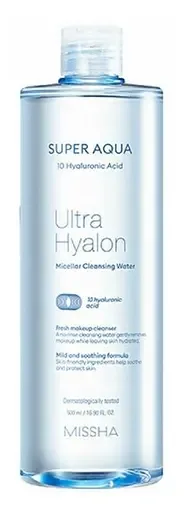 Міцелярна вода Missha Super Aqua Ultra Hyalron, 500 мл