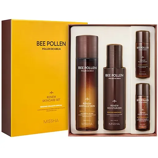 Набір косметики для обличчя Missha Bee Pollen Renew, 340 мл