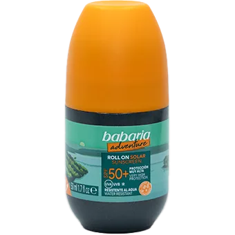 Крем Babaria (Бабарія) роликовий для чутливої шкіри Алое вера SPF50+ 50 мл