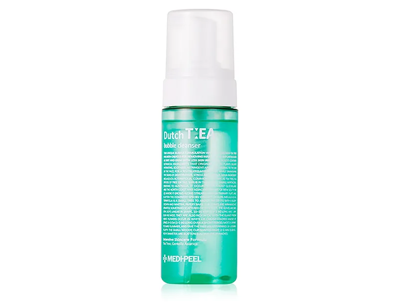 Пінка-мус для вмивання з чайним деревом та центелою Medi-Peel Dutch Tea Bubble Cleanser, 160мл