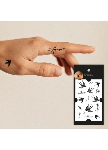 Тату "Ластівки Love" Tattooshka (303140543)
