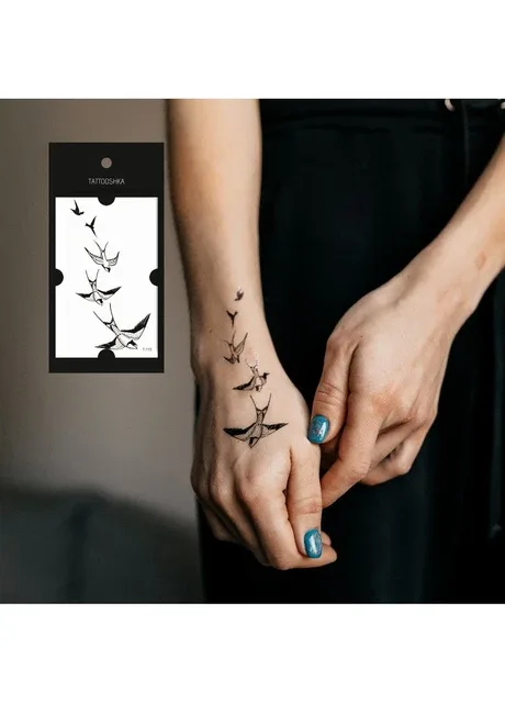 Тату "Політ ластівки" Tattooshka (303140414)