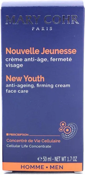 Mary Cohr Nouvelle Jeunesse Homme Creme - Чоловічий крем "Нова молодість"