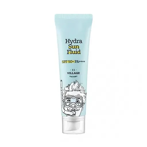 Сонцезахисний крем-флюїд Village 11 Factory Hydra, SPF 50+, 50 мл