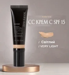 Мінеральний корегуючий СС Крем СПФ 15, Very Light, Світлий (Натуральний), 29 г, Mary Kay