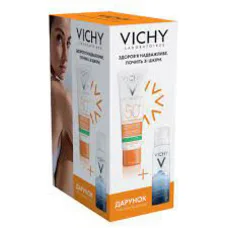 БОМ VICHY Капіталь солей МАТ ЗАСІБ 3 В 1 SPF 50