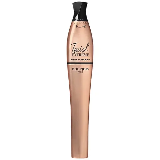 Туш для вій Bourjois Twist Extreme Fiber Maskara Подовження, об'єм та розділення відтінок чорний 8 мл (8000018800416)