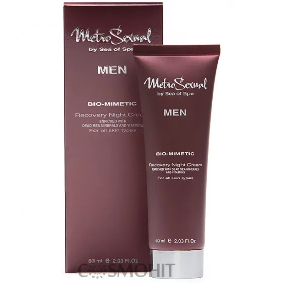 Sea of SPA MetroSexual Bio-Mimetic Recovery Night Cream - Відновлюючий нічний крем для обличчя