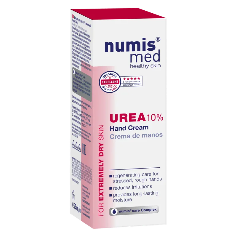 Крем Numis Med (Нуміс Мед) для рук з сечовиною 10% UREA, 75 мл