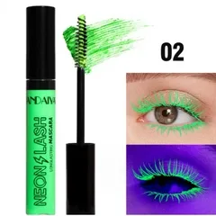 Туш для вій неонова Handaiyan Neon Lash Mascara, зелений, 9 мл