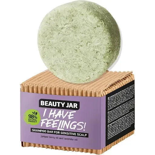 Твердий шампунь Beauty Jar I have feelings! для чутливої шкіри голови 65 г