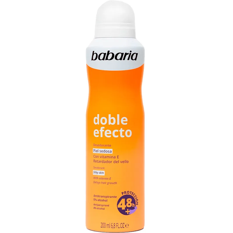 Дезодорант-спрей Babaria (Бабарія) подвійний ефект із вітаміном Е, 200 мл