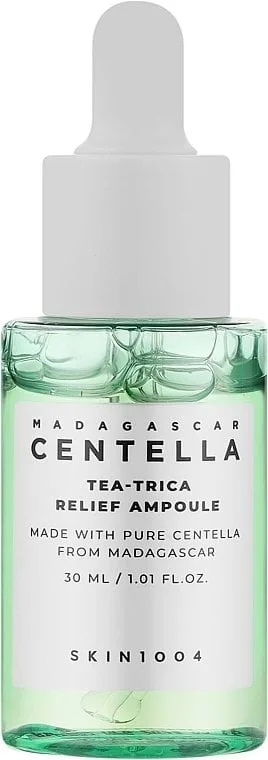 Сироватка для обличчя Skin1004 Madagascar Centella Tea-Trica Relief Ampoule з центелою та чайним деревом