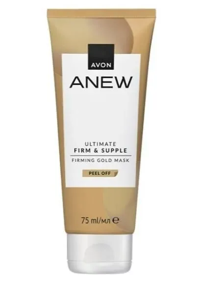 Маска-плівка для обличчя Anew «Пружність і еластичність» з частинками золота, 75мл Avon (299669890)
