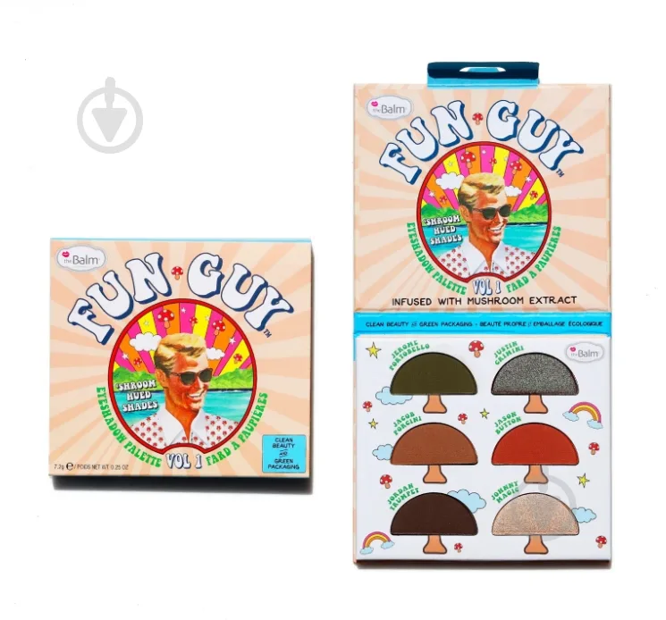 Палетка theBalm Fun Guy Eyeshadow Palette 7,2 г
