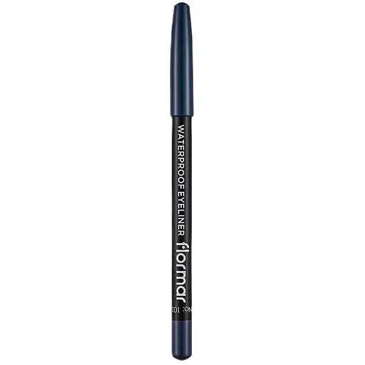 Водостійкий олівець для очей Flormar Waterproof Eyeliner відтінок 103 (Navy Blue) 1.14 г