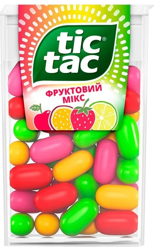 Драже Tic Tac Фруктовий мікс 18 г