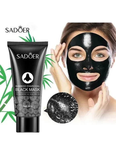 Маска-плівка з бамбуковим вугіллям від чорних цяток SADOER (322768104)